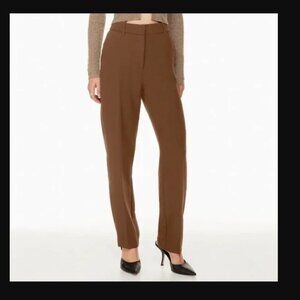 Aritzia Wilfred Chopin Pant – Cognac (Size 6) | New with Tags